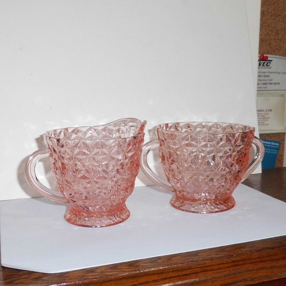 Buttons & Bows - Sugar & Creamer Set - Collectible - Picture 2 of 5